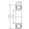 ArtNC_6307-2RS-P6-C3-ZV3_bearing
