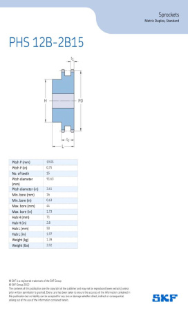 PHS 12B-2B15