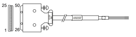 HE00EJ6DA300 (50 pins, 3m)